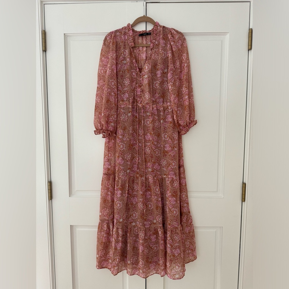 Mango Floral Maxi Dress